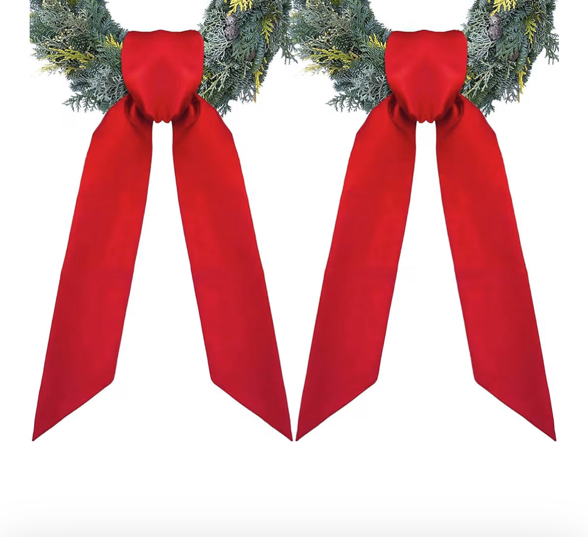 Red Wreath Sash