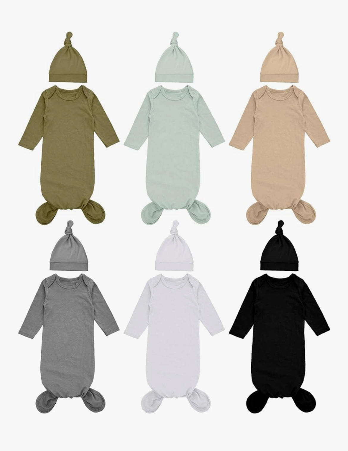 Gowns with hats