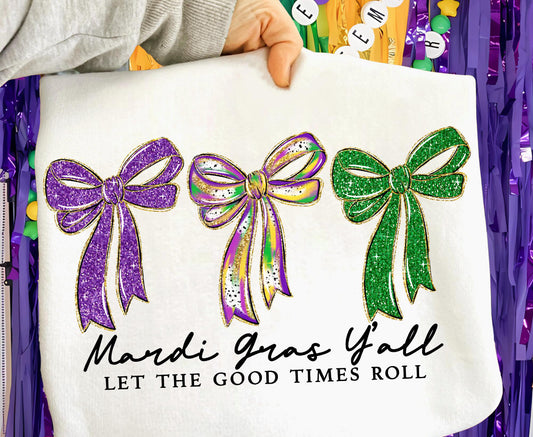 Mardi Gras Bows
